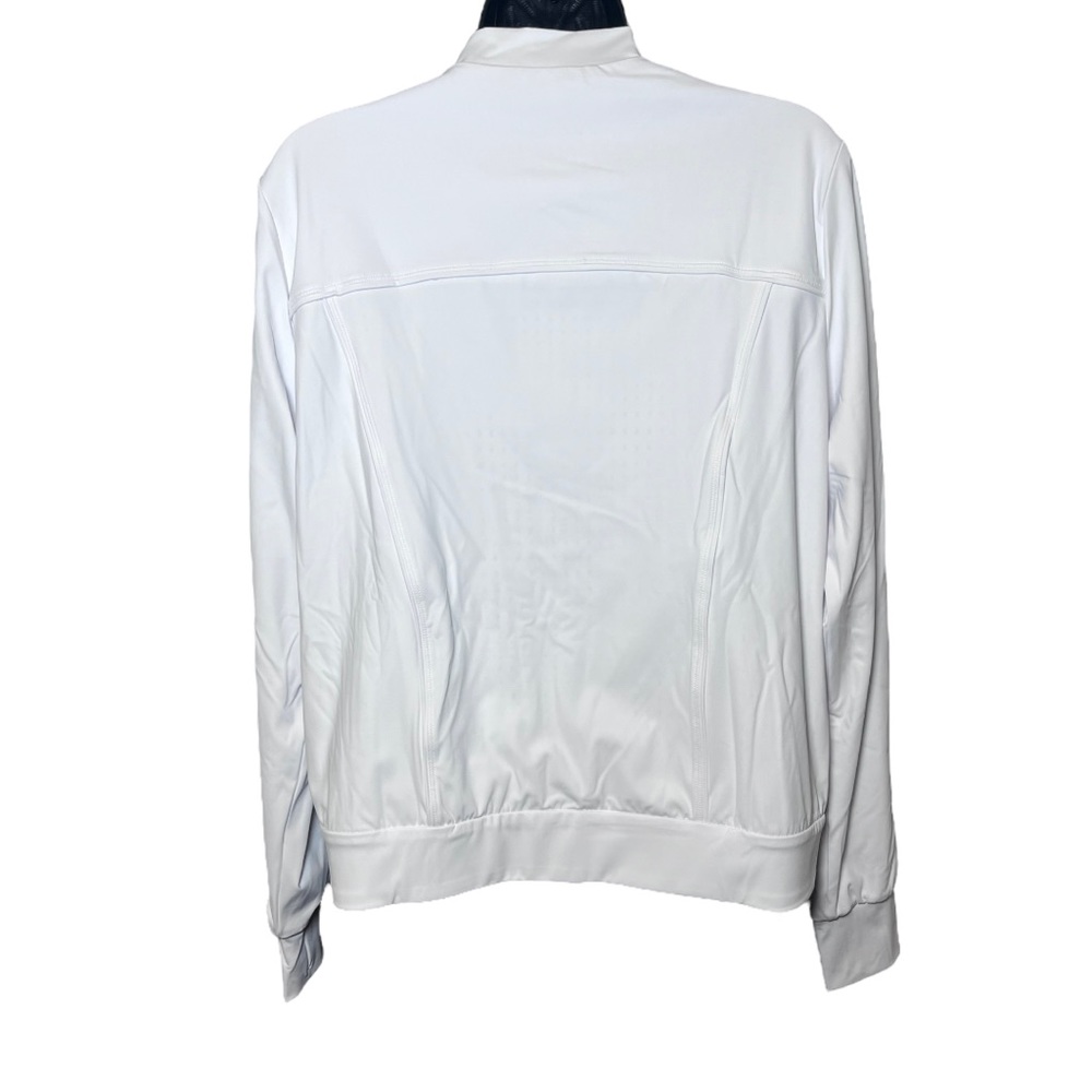 Athleta A-Game Reversible White Bomber Jacket - Picture 6 of 14